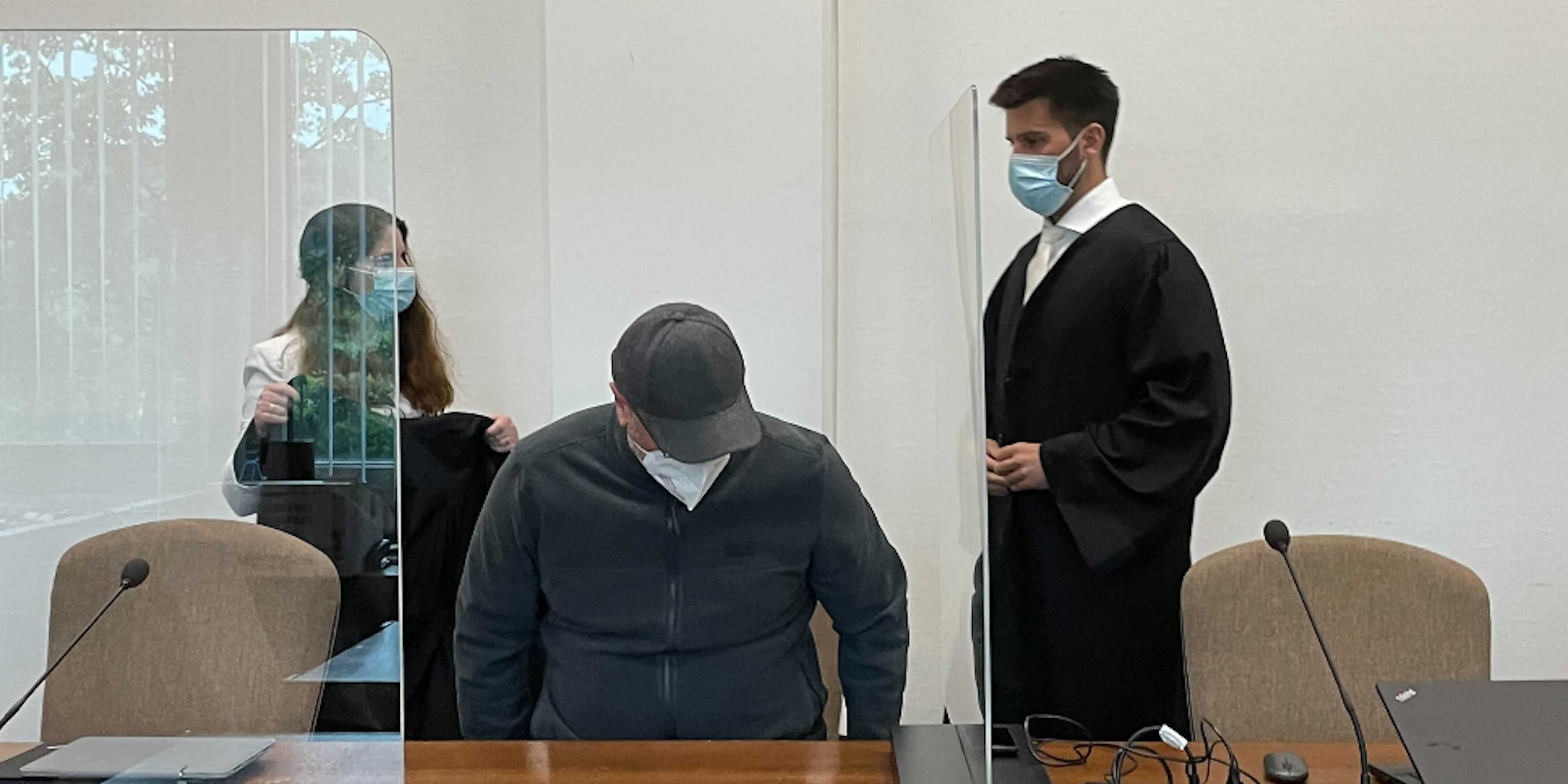 Gericht angeklagter Krankenpfleger