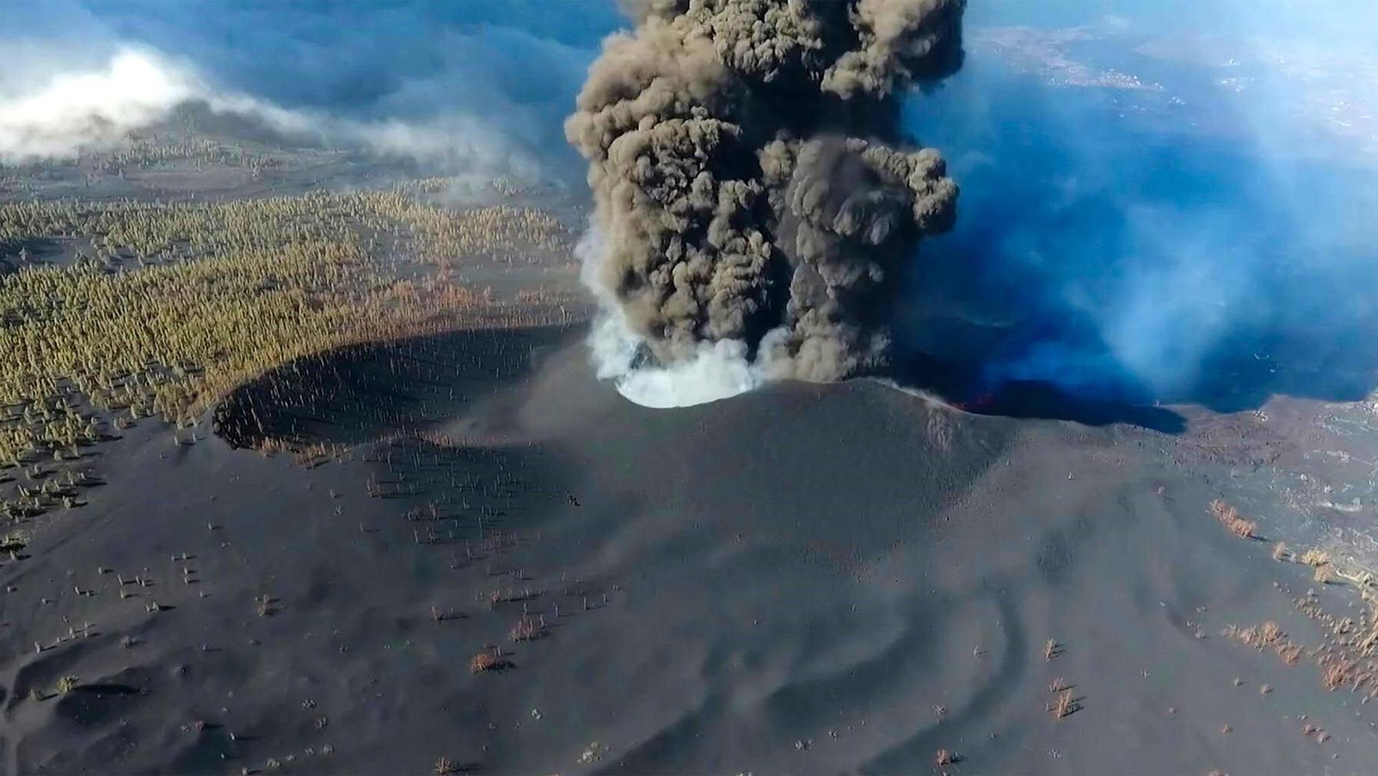 La Palma Vulkan afp