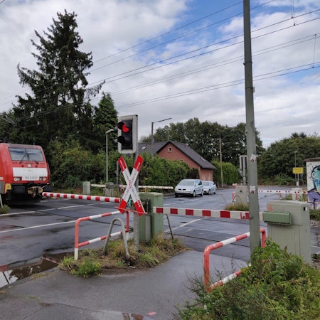Bahnschranke Sandstraße-Rothenberg Leverkusen Leichlingen (4)