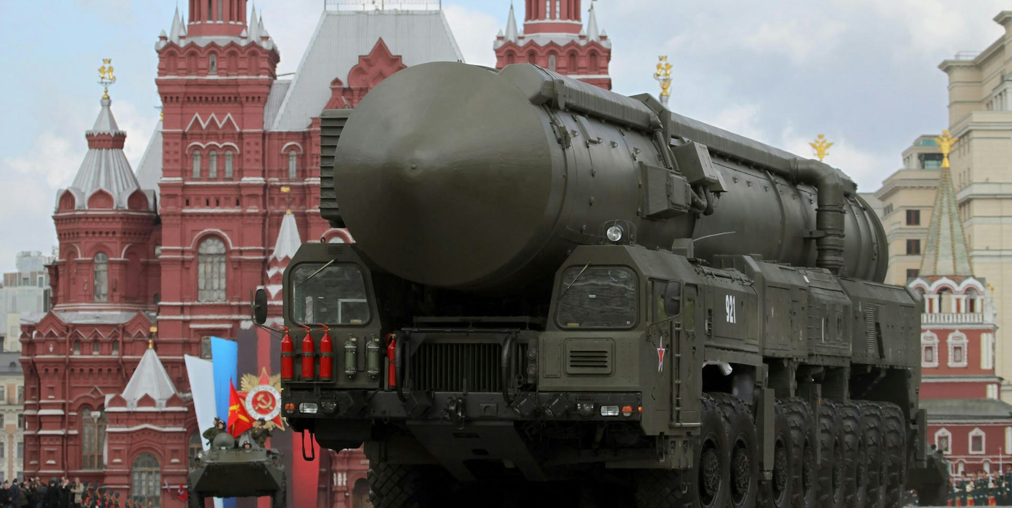 Atomwaffe Parade Moskau 2011