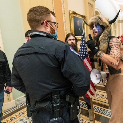 Sturm aufs kapitol Schamane