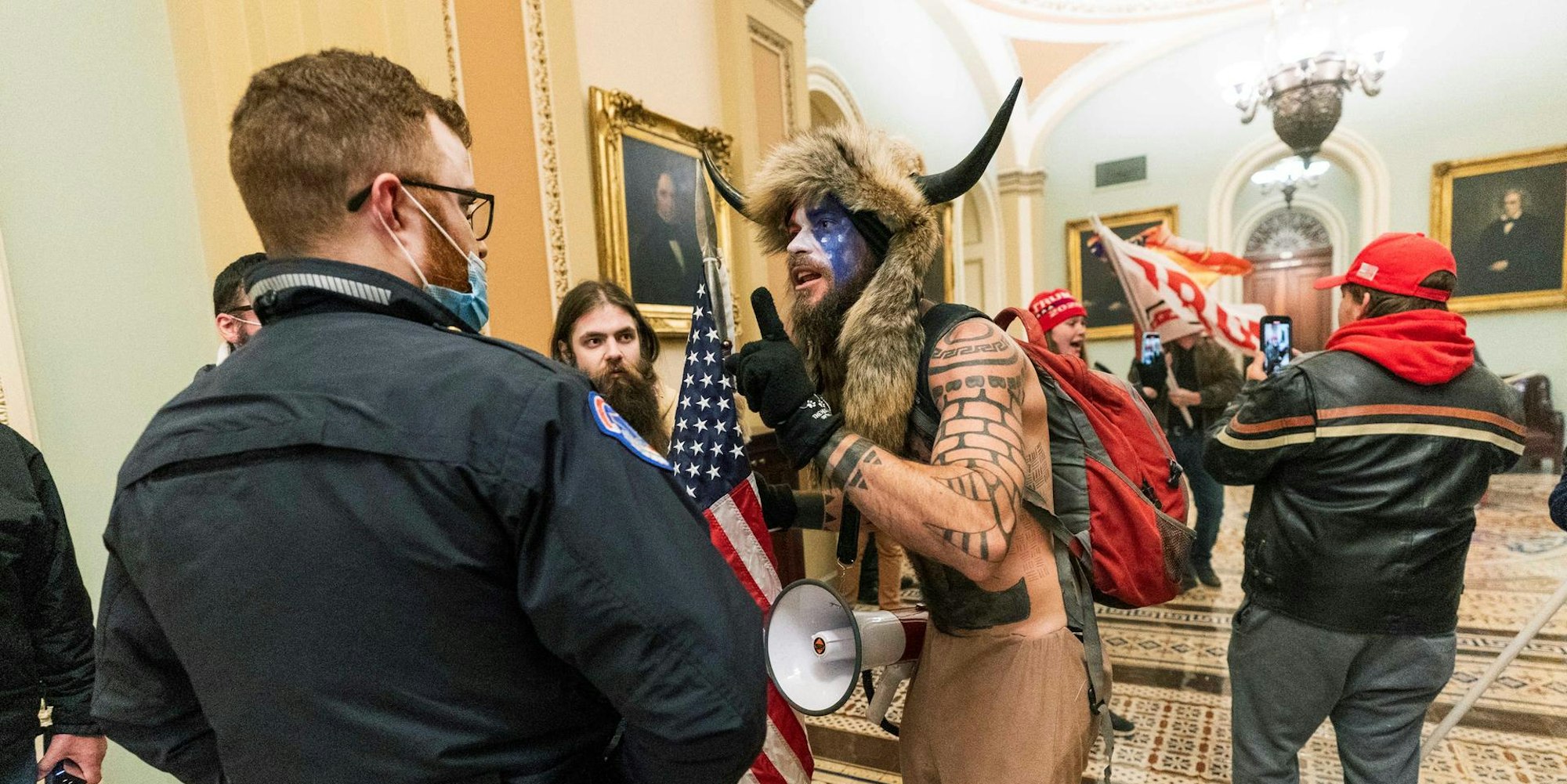 Sturm aufs kapitol Schamane