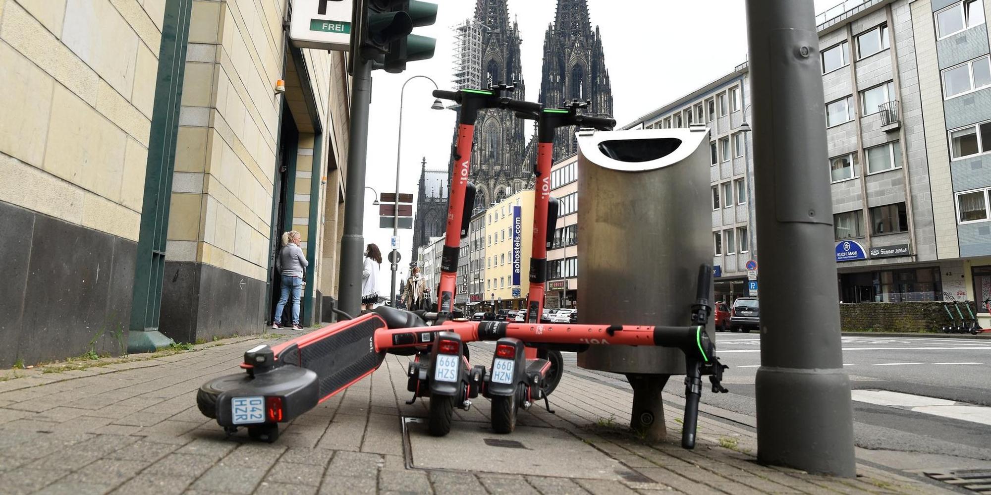 E-Scooter Köln Dom