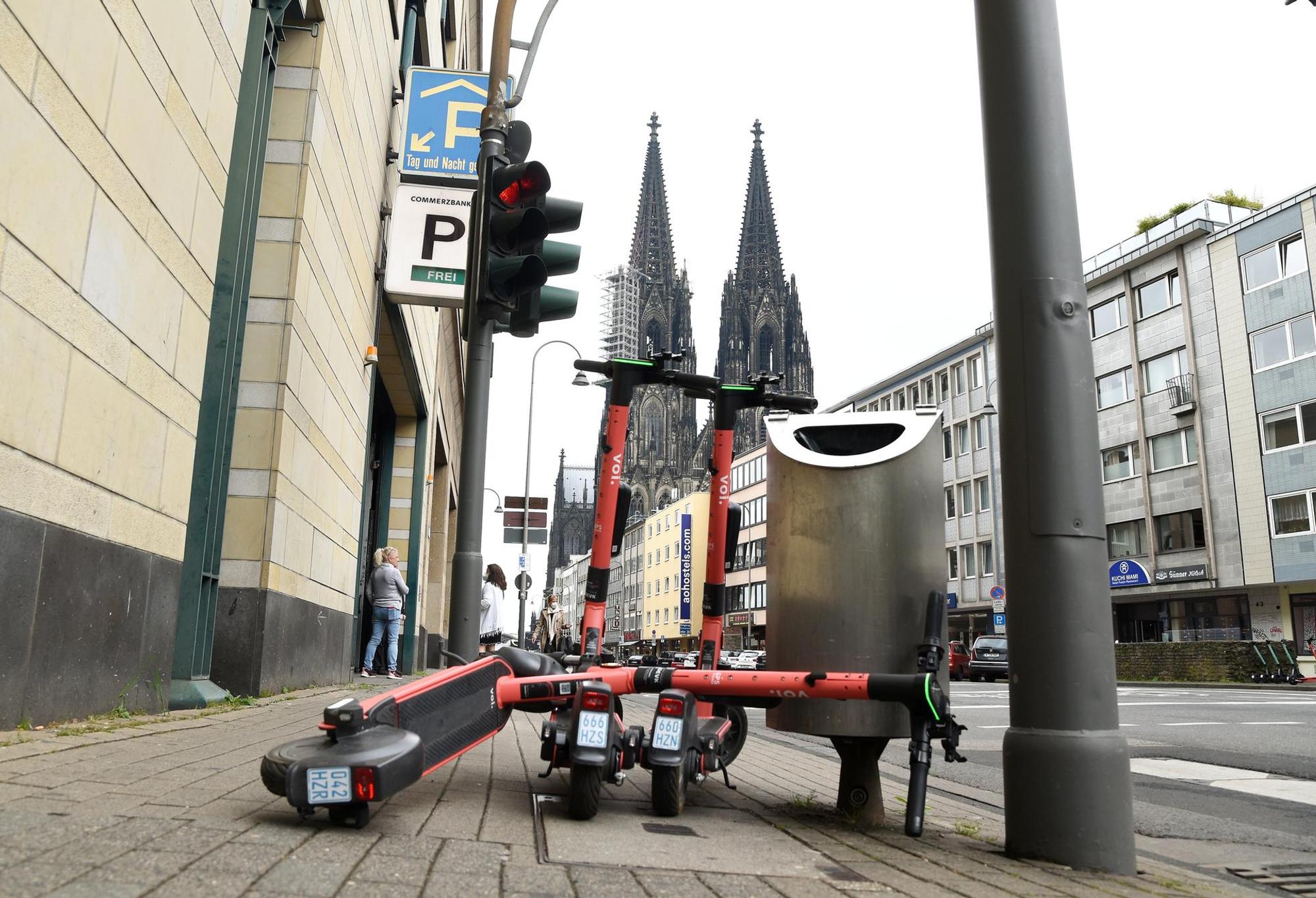 E-Scooter Köln Dom