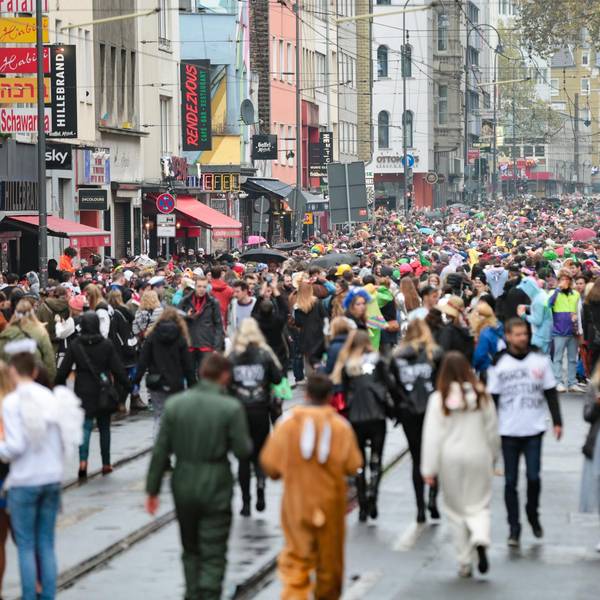 Zülpicher Straße Karneval Symbolbild Meurer