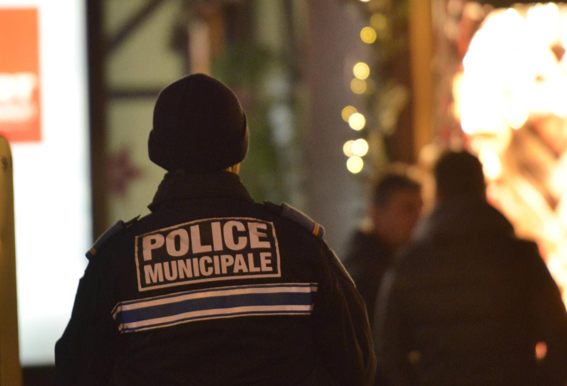 Frankreich Polizist Symbol