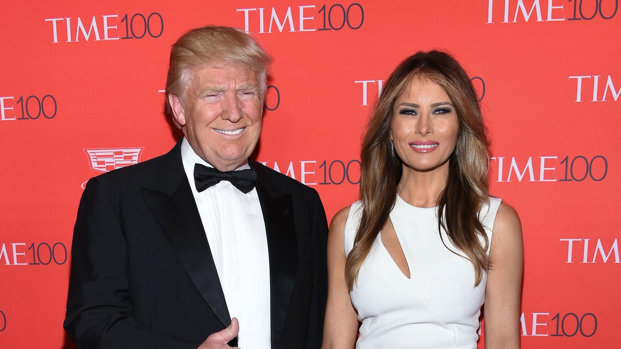 Donald Trump und seine Frau Melania.