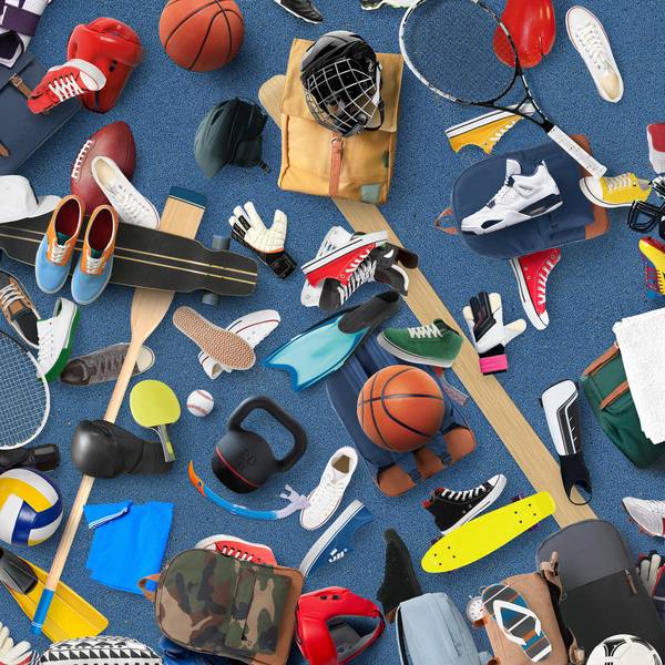 Sportsachen Symbolbild Hobby