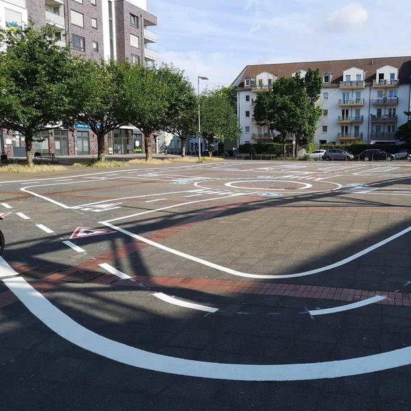 Verkehrsübungsplatz in Kalk