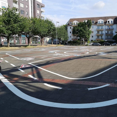 Verkehrsübungsplatz in Kalk