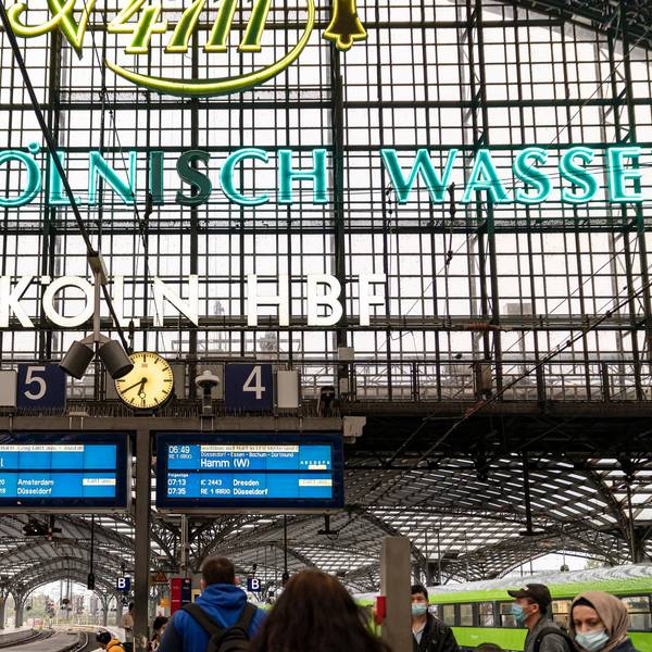 Köln Hauptbahnhof Streik ROLL