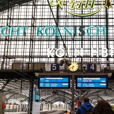 Köln Hauptbahnhof Streik ROLL