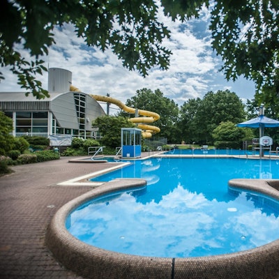 Calevornia Freibad leer