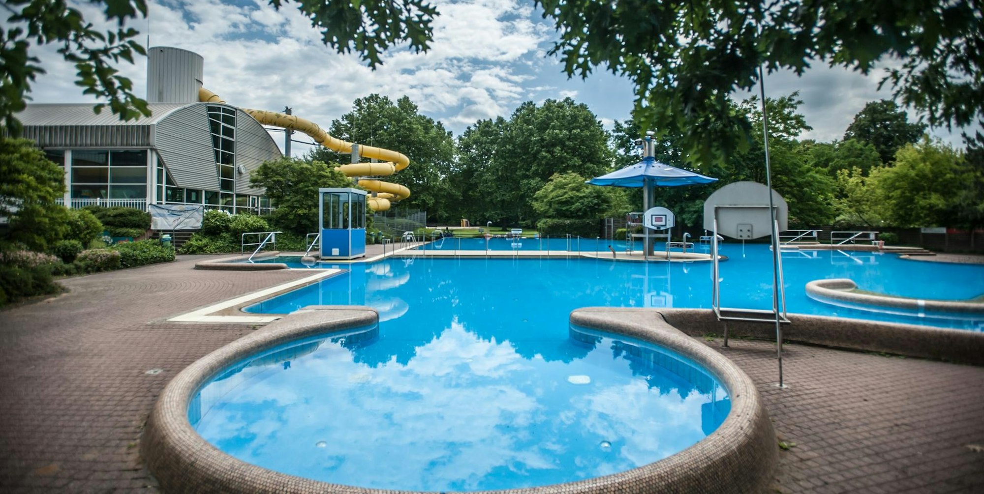 Calevornia Freibad leer