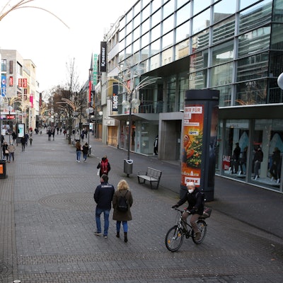 Die Schildergasse im Lockdown