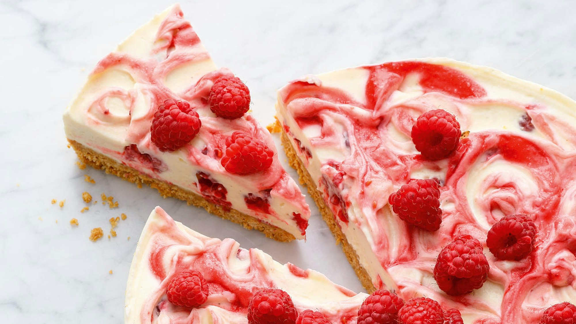 Geswirlter Cheesecake ohne Backen – lecker!