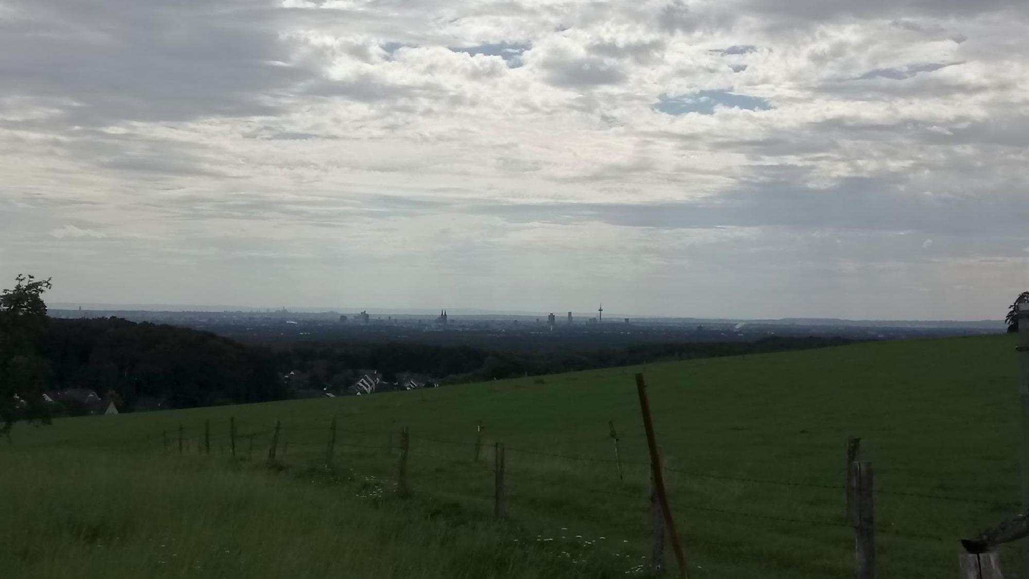 Blick vom Sonnenberg auf Köln.