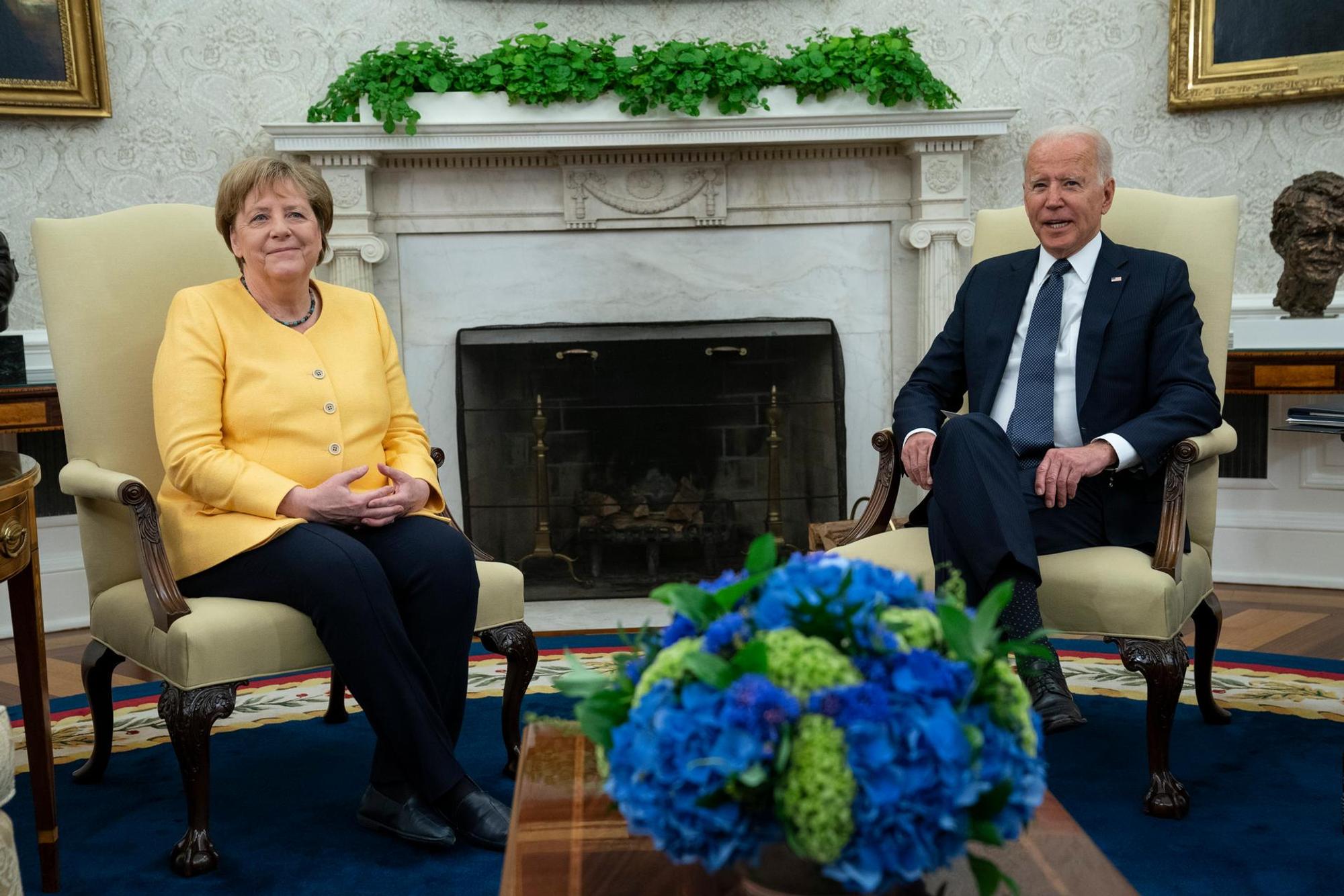 Merkel bei Biden