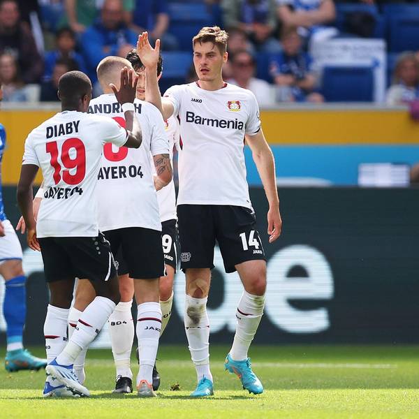 Leverkusen Schick Jubel