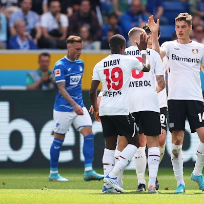 Leverkusen Schick Jubel