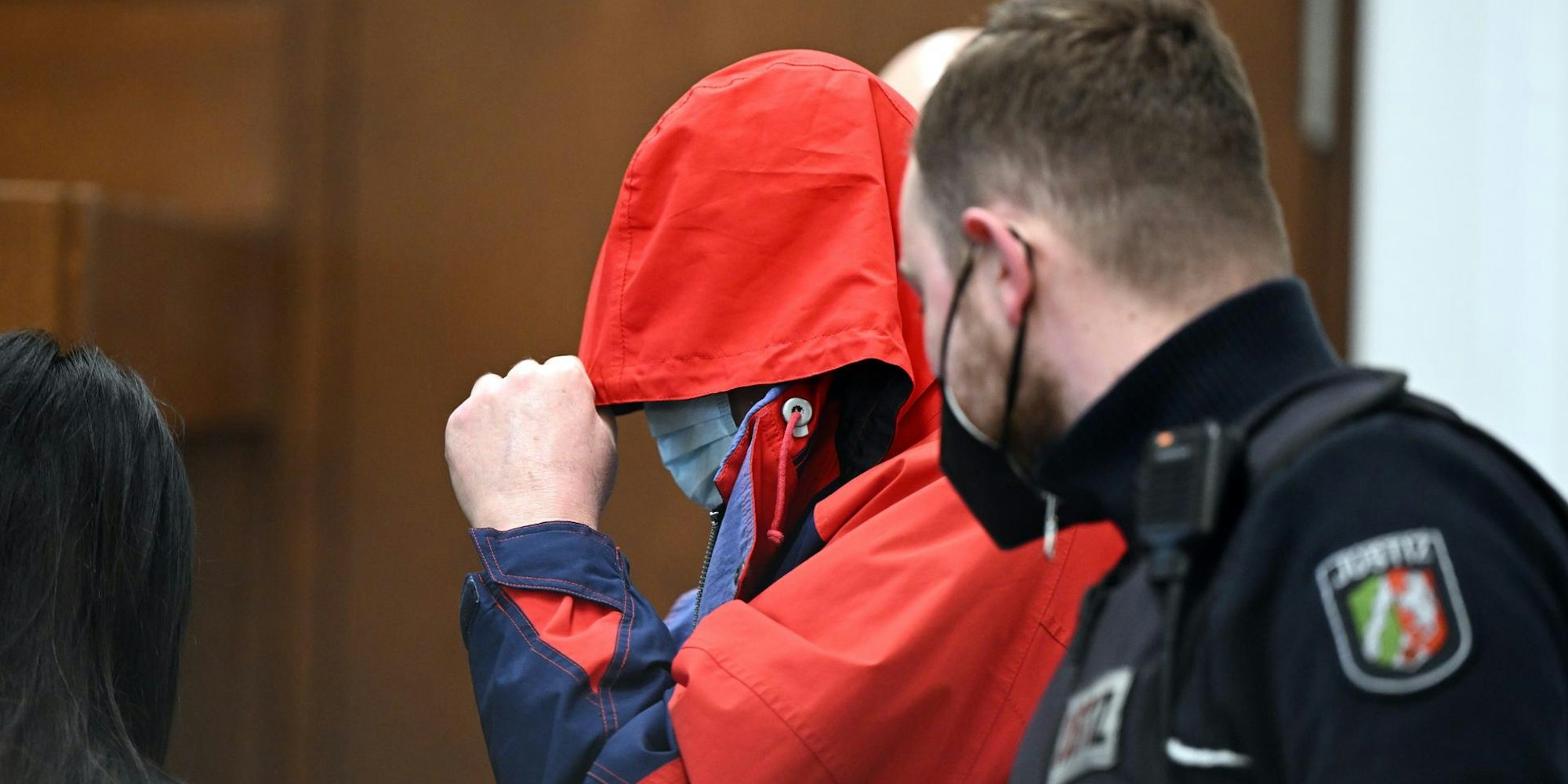 Hans Ue vor dem Urteil