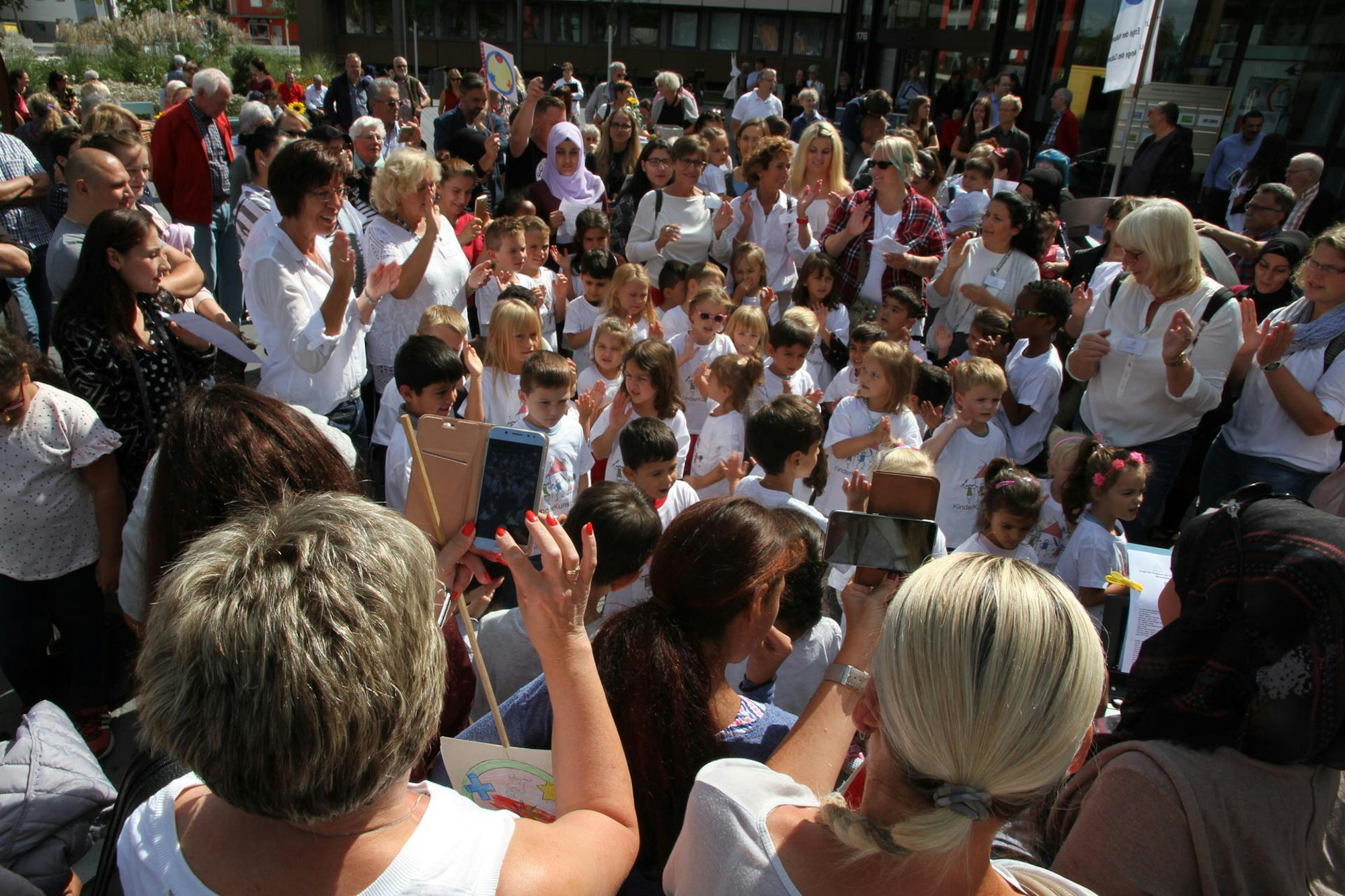 Chor bei Engel der Kulturen