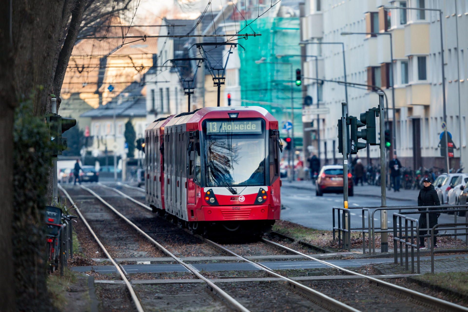 KVB-Bahn Symbolbild Linie 13