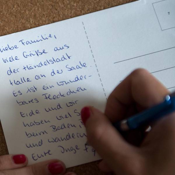 Postkarte dpa