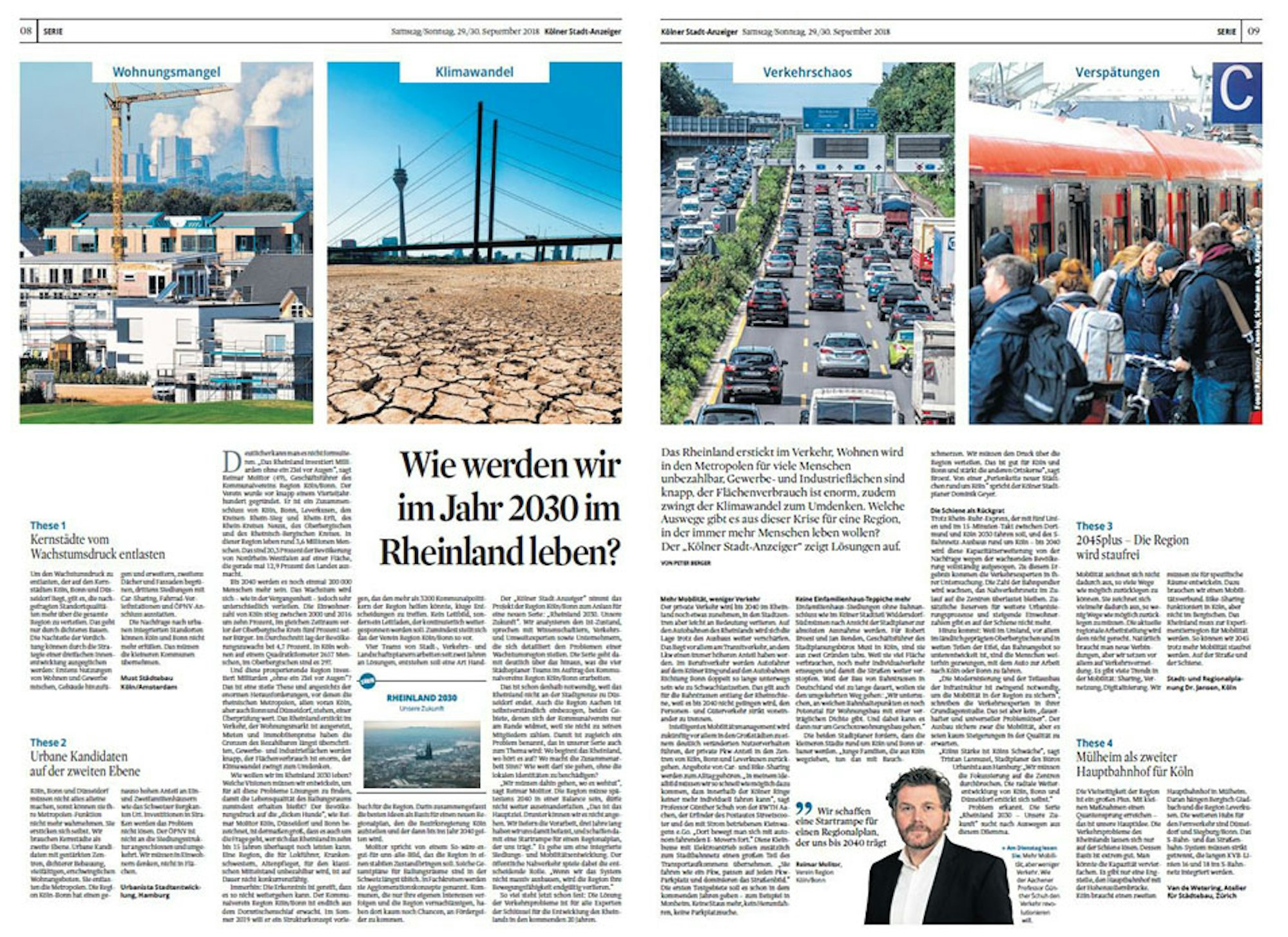 Rheinland 2030 Doppelseite