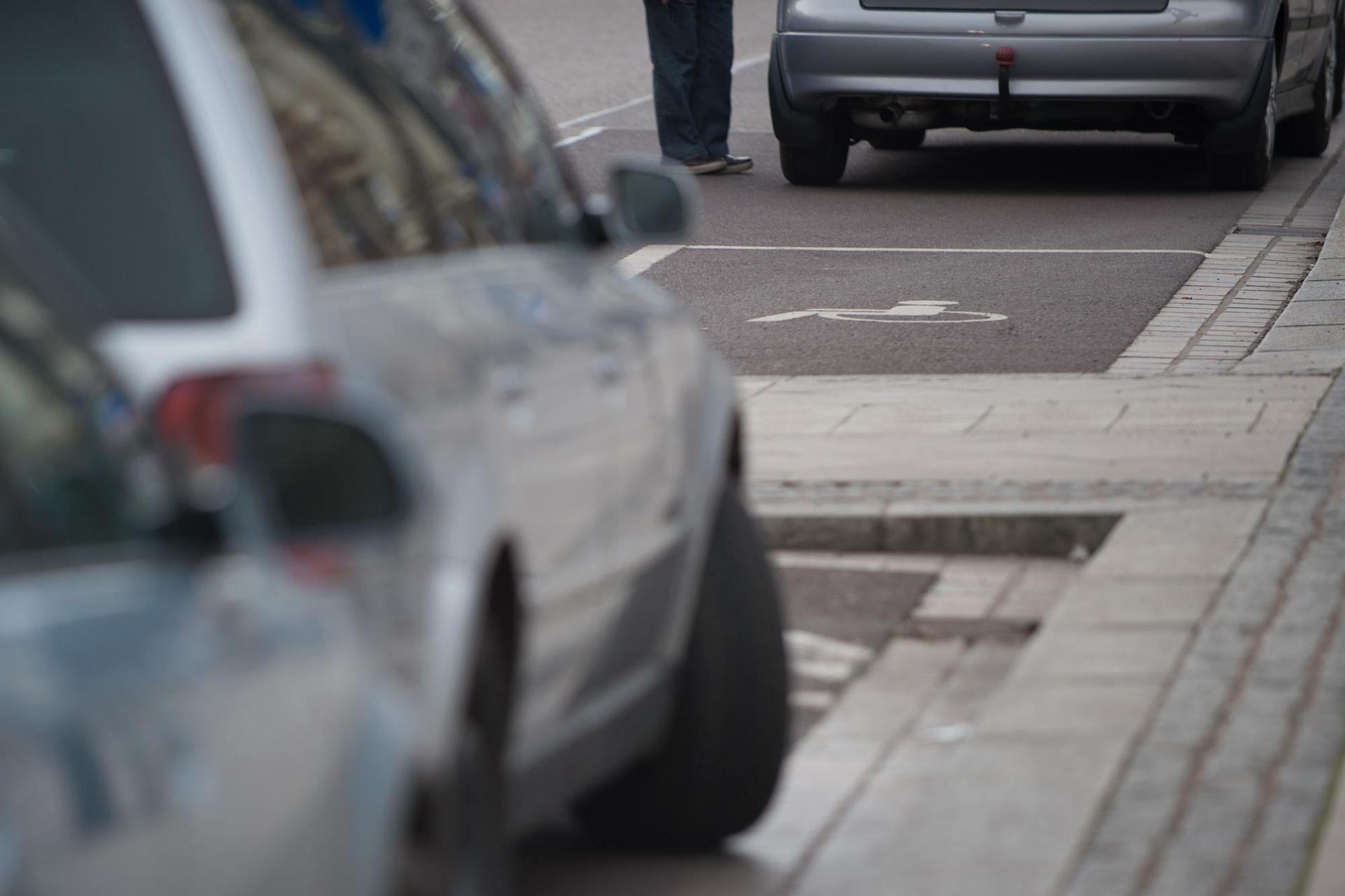 Behindertenparkplatz
