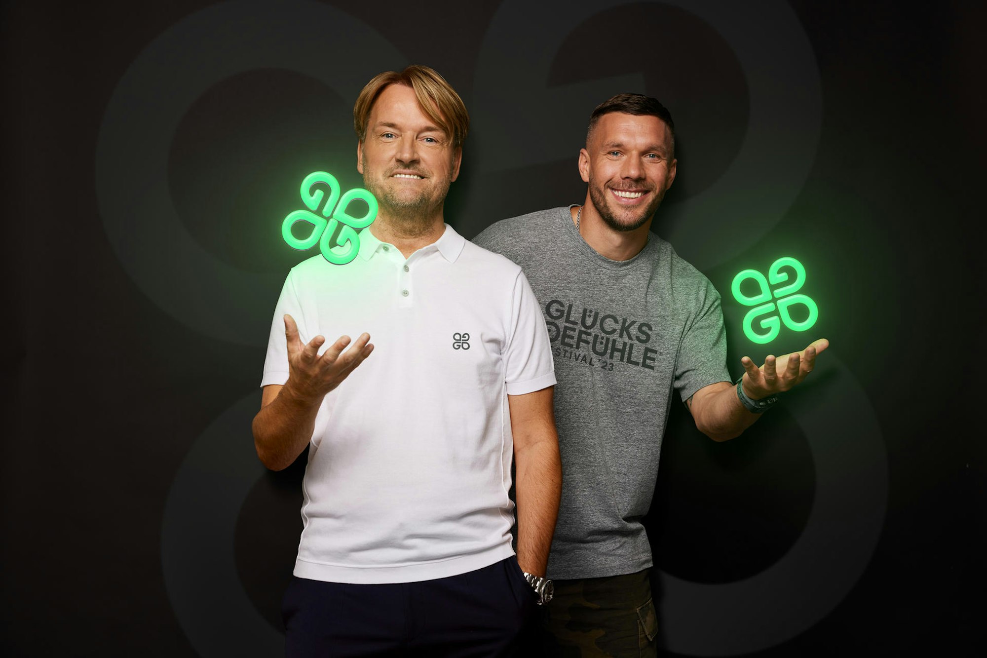 Glücksgefühle Festival Krampe und Podolski