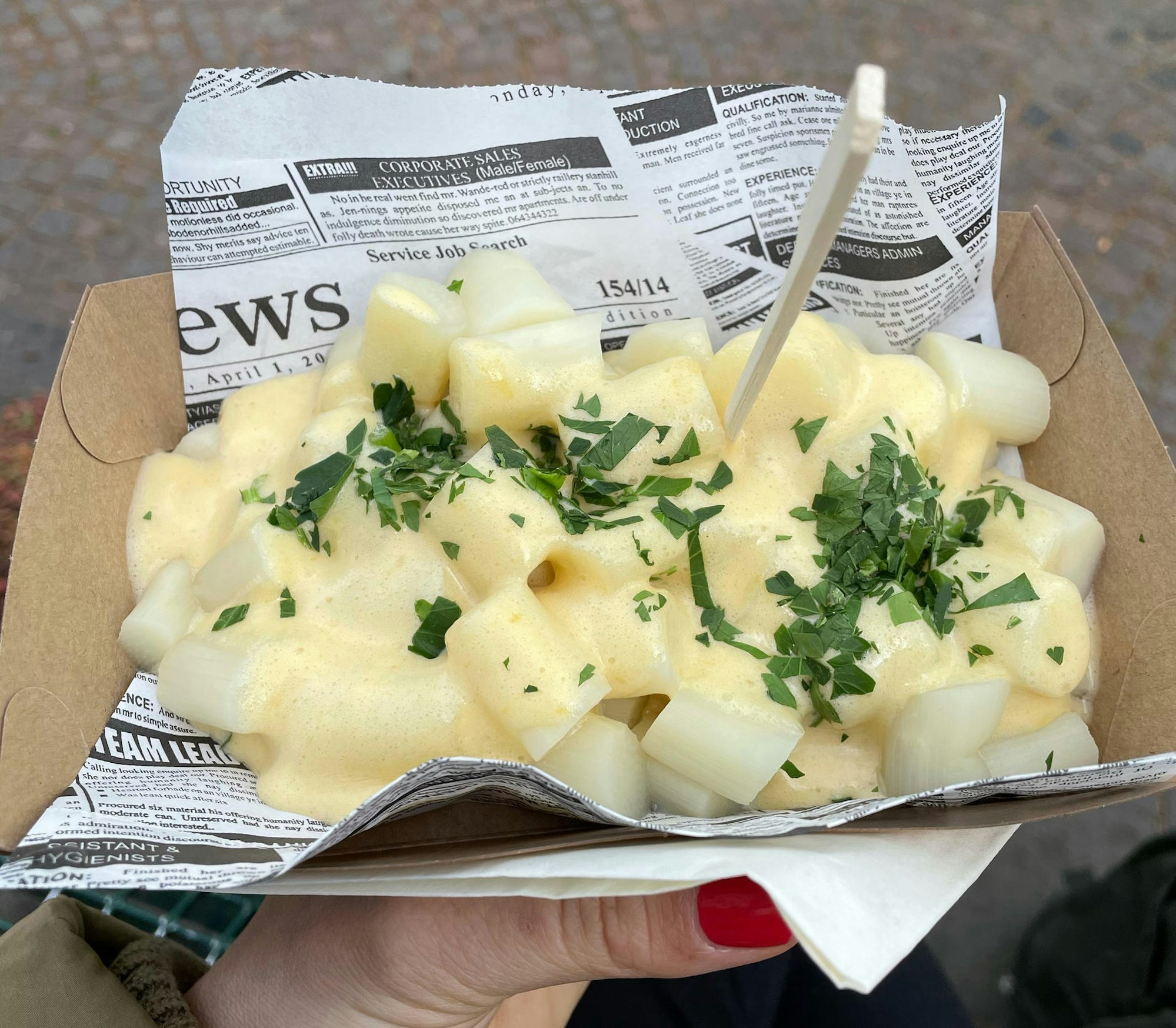 spargel to go aus Haus Müller