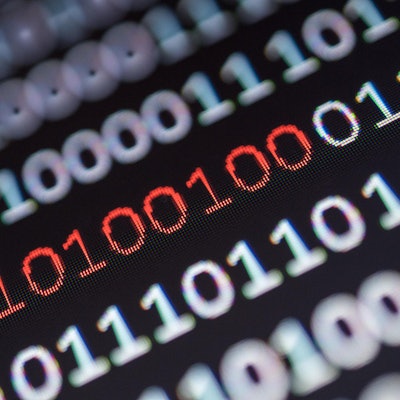 Cyberkriminalität Binärcode