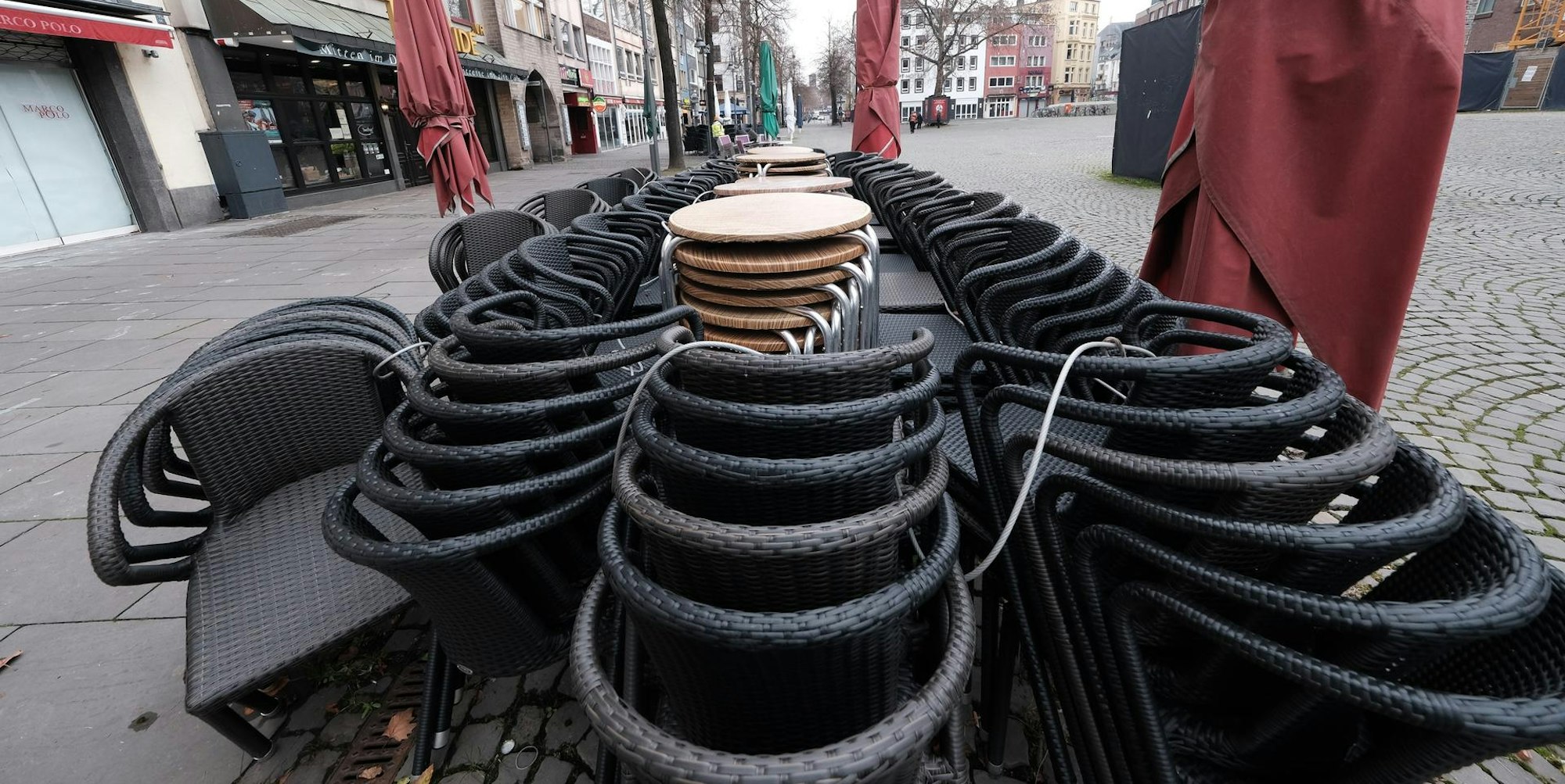 geschlossene Gastronomie