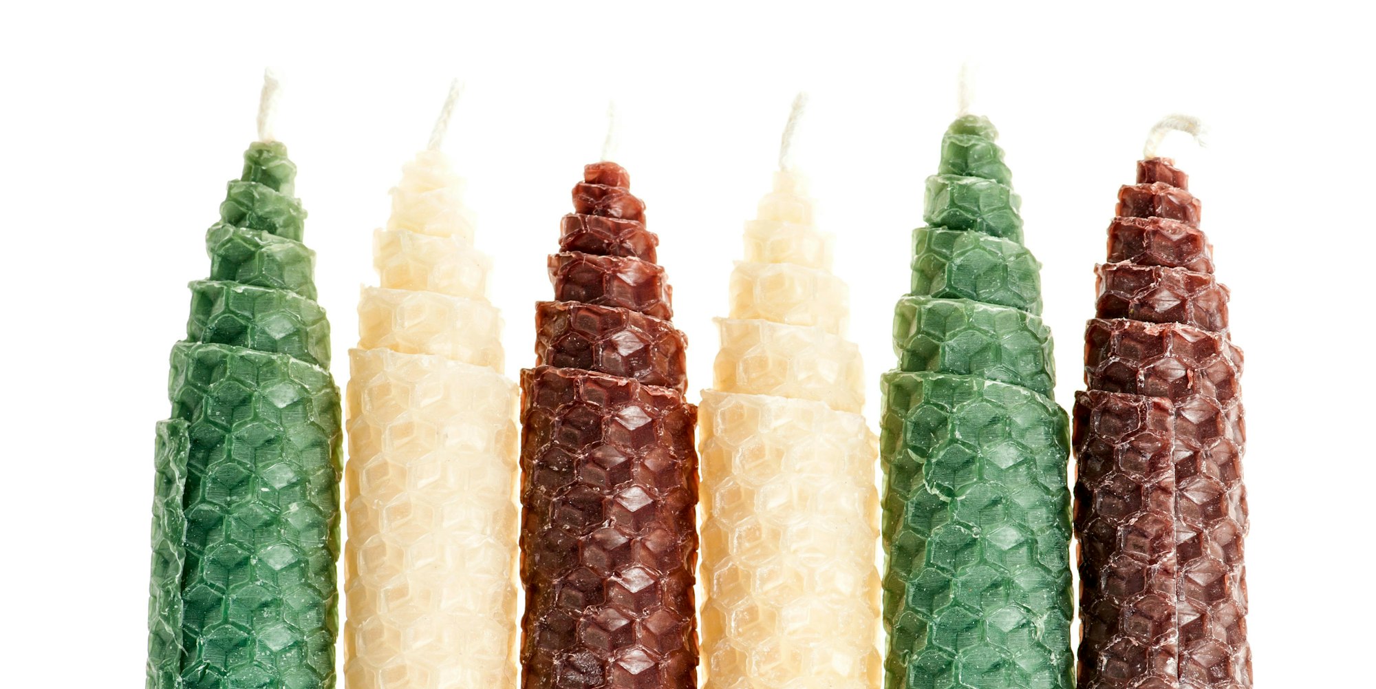 Bunter Bienenwachs Kerze Thinkstock Elena Elisseeva