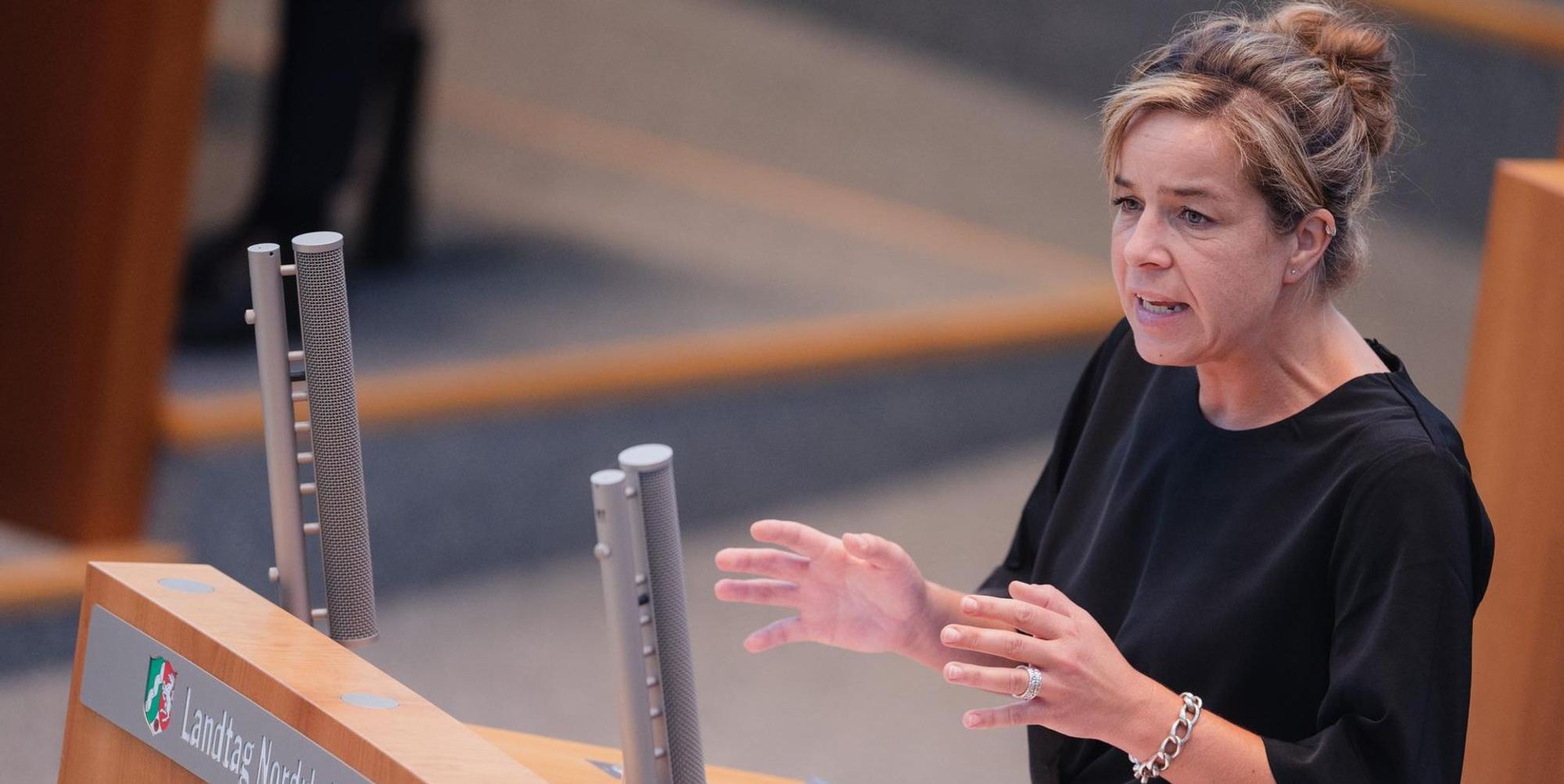 Mona Neubaur erste Rede Landtag