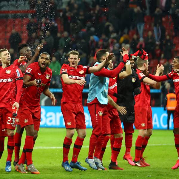 Leverkusen Jubel BVB
