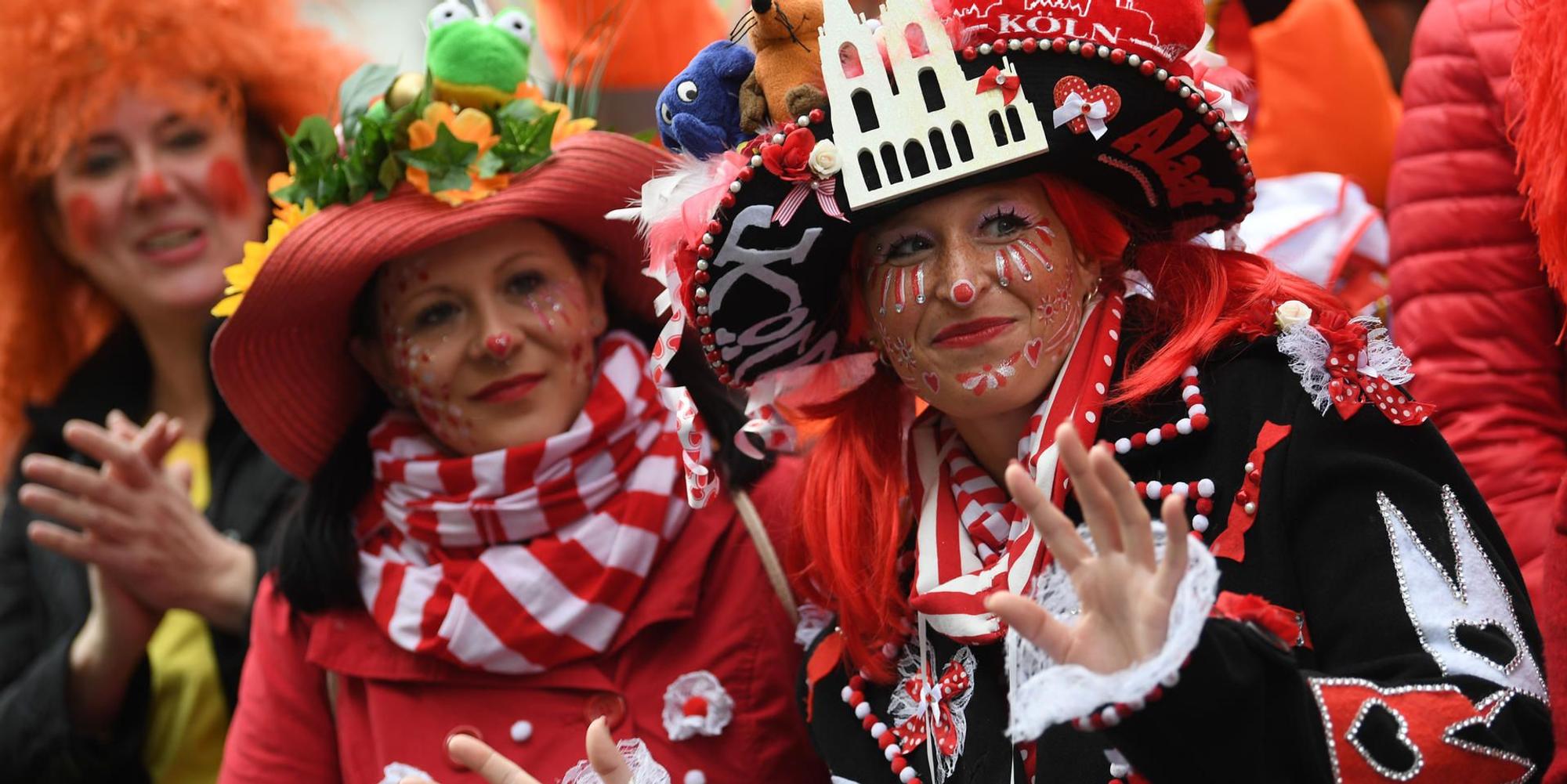 Karneval fröhlich Symbol