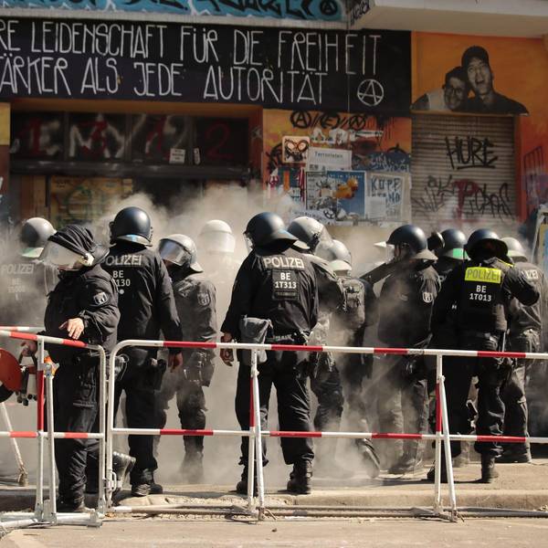 Polizei Rigaer Straße Berlin