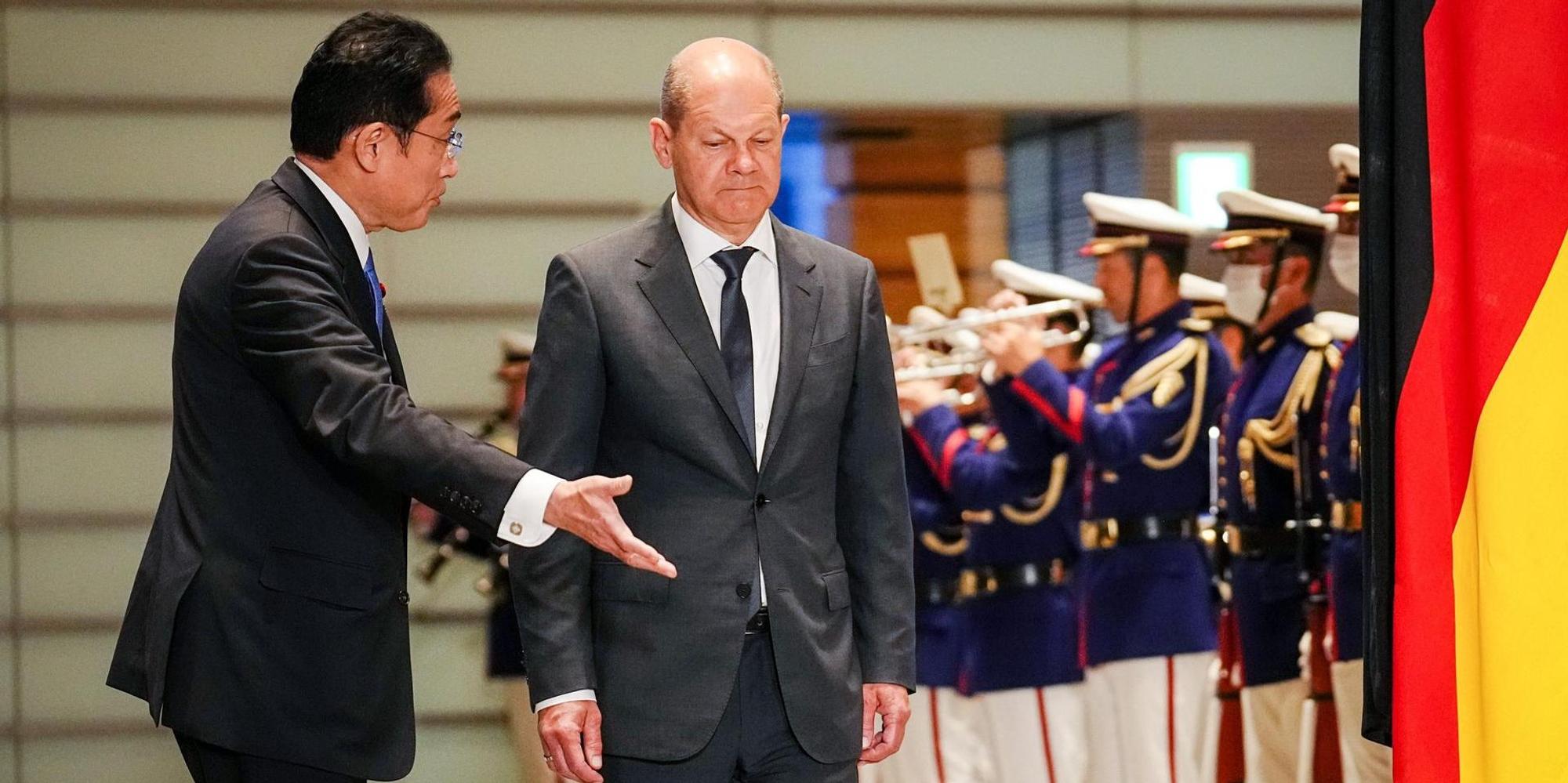 Scholz in Japan