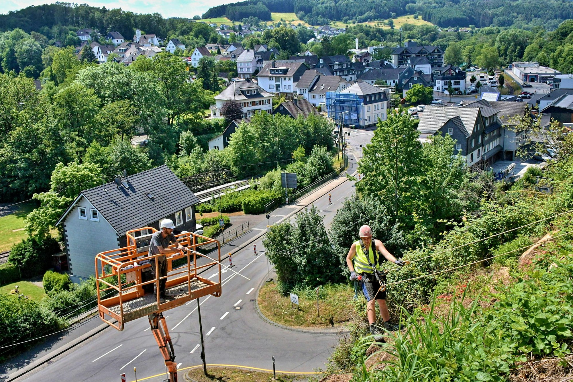 Baustelle Bielstein 1