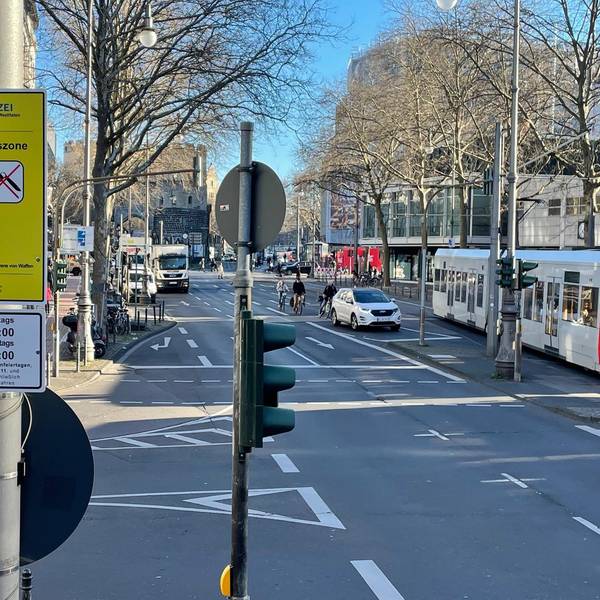 Waffenverbotszone Schild