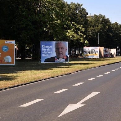 Wahlplakate Köln