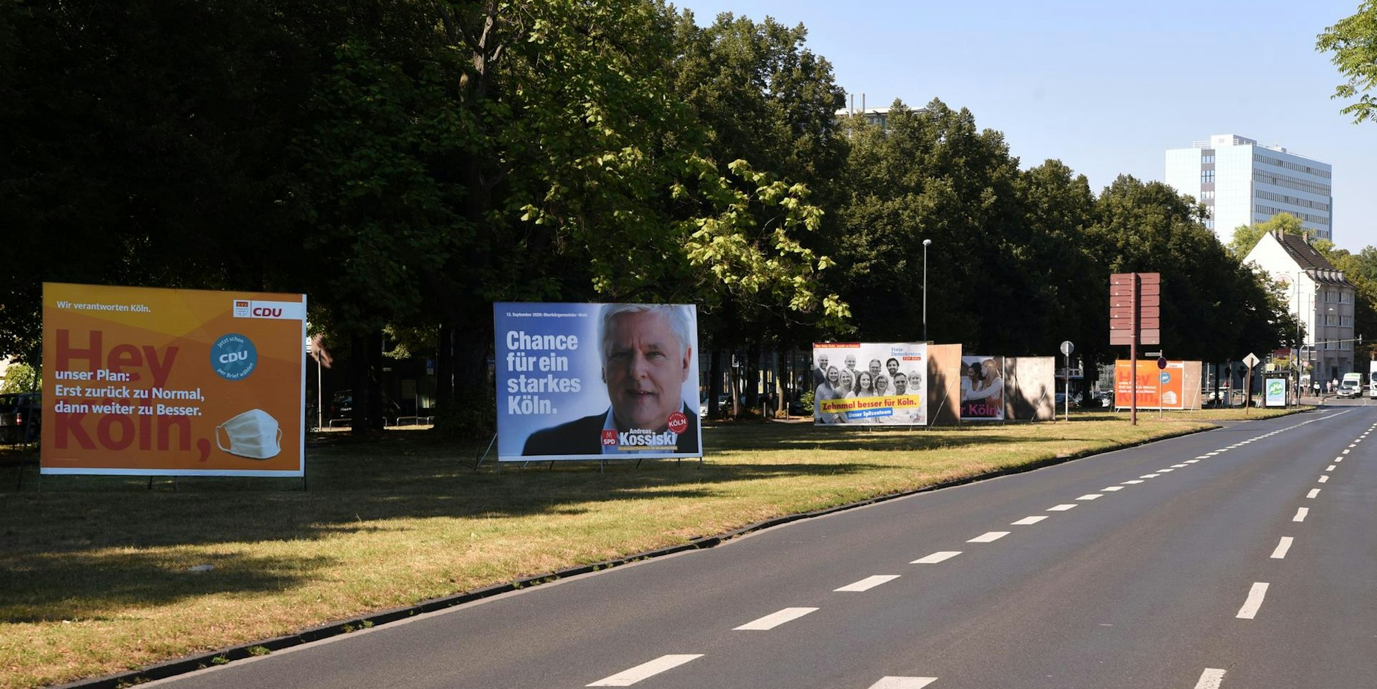 Wahlplakate Köln