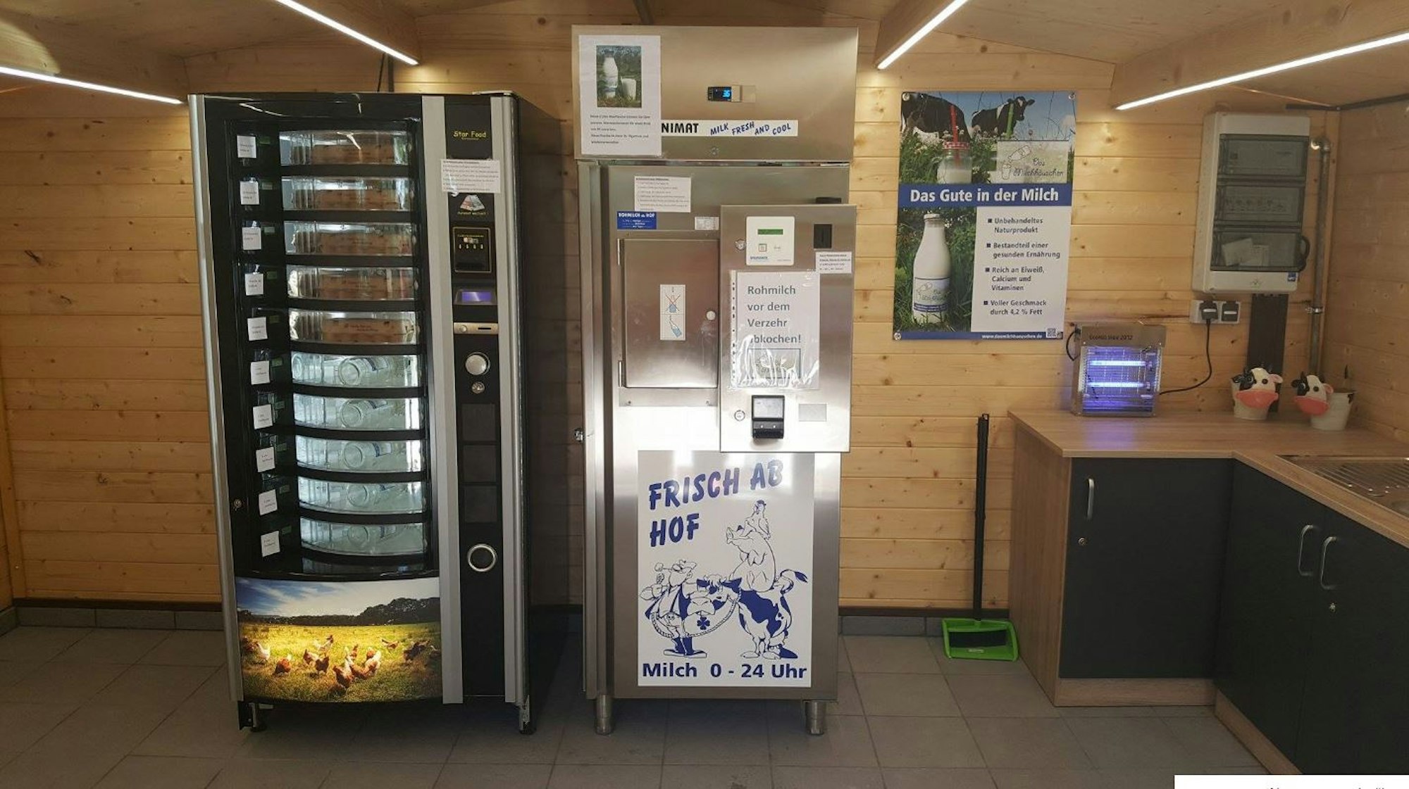 milchhäuschen innen