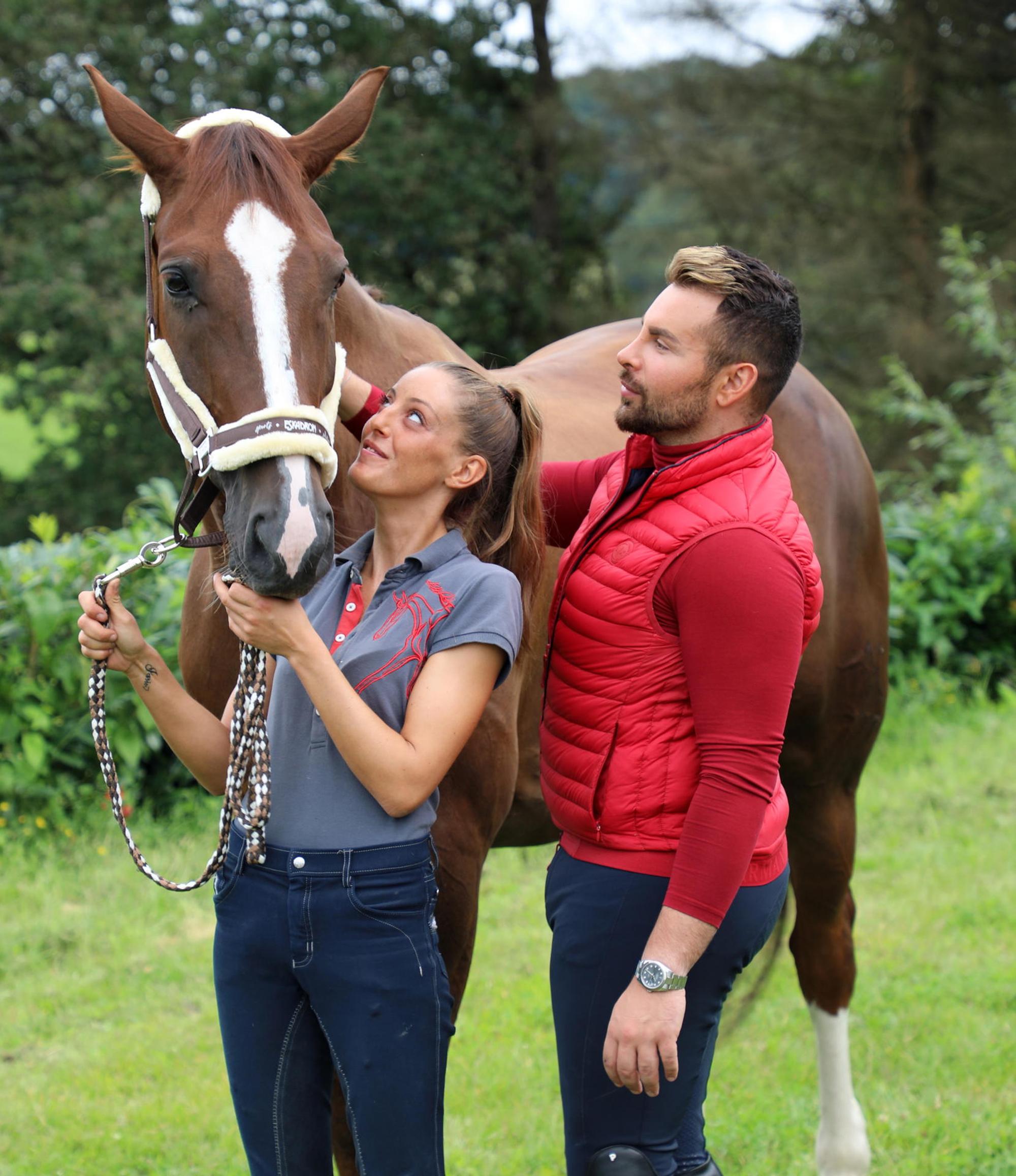 Chiara Infusino und Trainer 130821