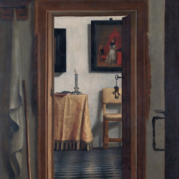 The_slippers,_by_Samuel_van_Hoogstraten