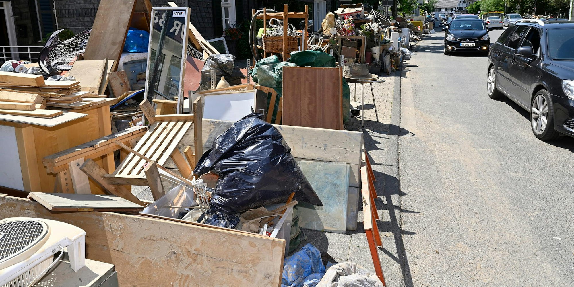 Aufräumarbeiten Hoffnungsthal 190721