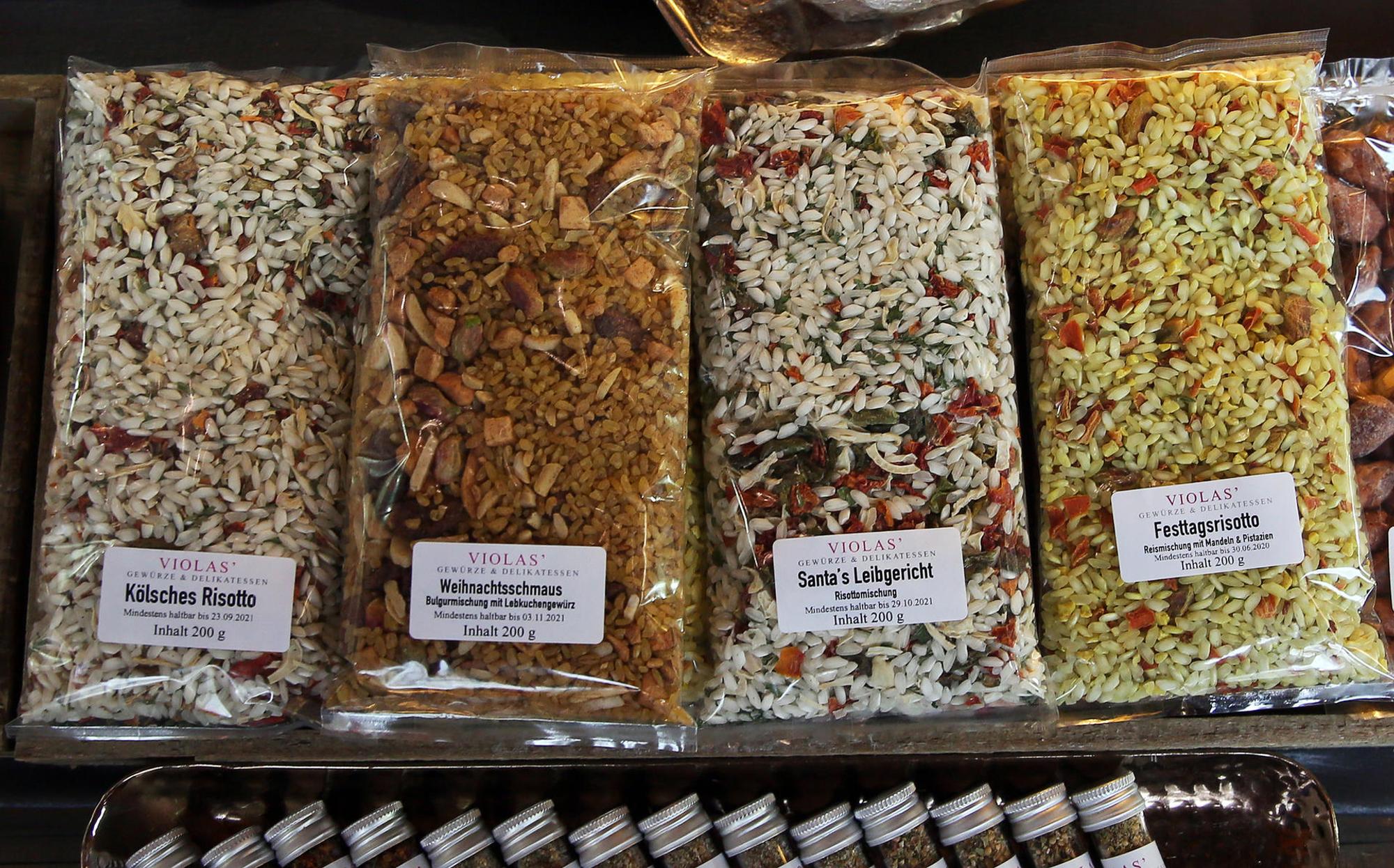 Weihnachtsmarkt Rudolfplatz Risotto
