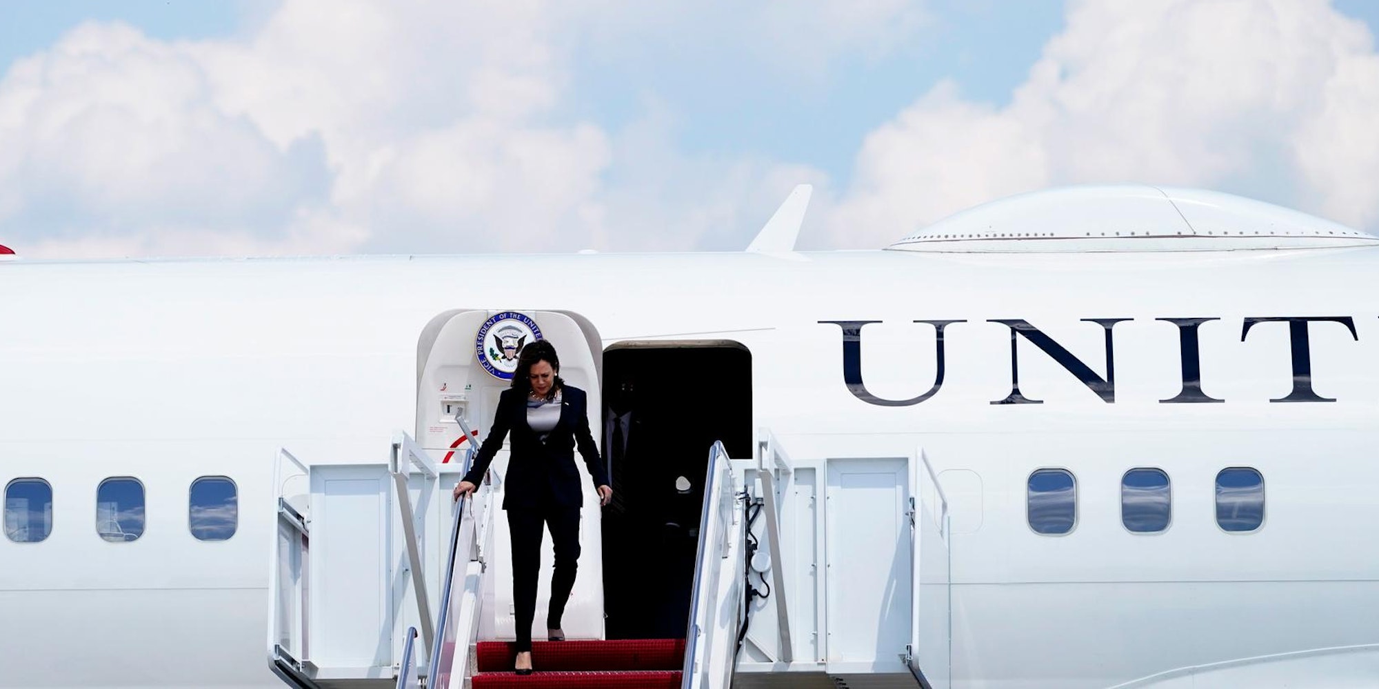 Kamala Harris Flugzeug